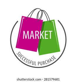 vector logo packages for purchases of goods