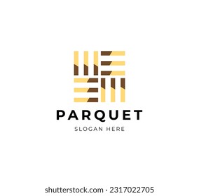 Vector logo parquet for your company