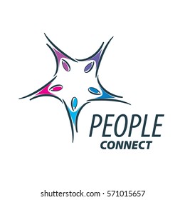 vector logo people