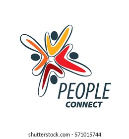 vector logo people