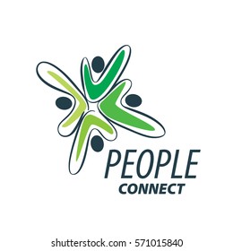 vector logo people