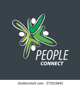 vector logo people