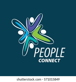 vector logo people