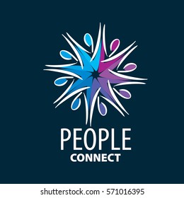vector logo people