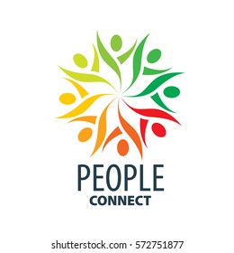 vector logo people