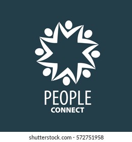 vector logo people