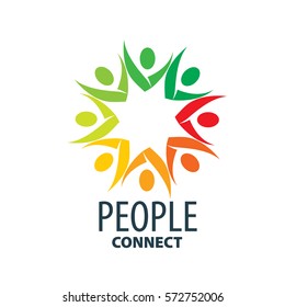 vector logo people