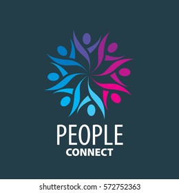 vector logo people
