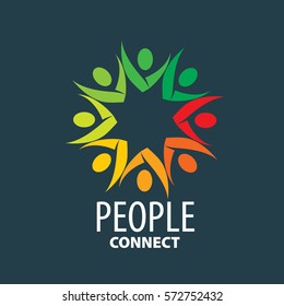 vector logo people