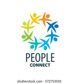 vector logo people