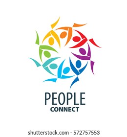 vector logo people