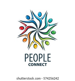 vector logo people