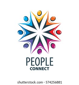 vector logo people