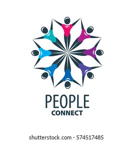 vector logo people