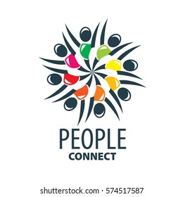 vector logo people