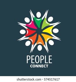vector logo people