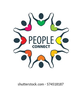 vector logo people