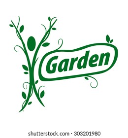 vector logo people from vegetable pattern