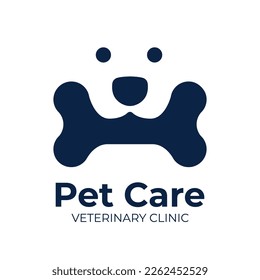 Vector logo of a pet store, veterinary clinic