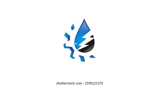 
Vektorlogo für Erdölenergie