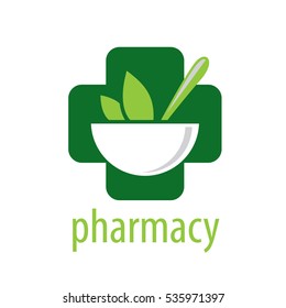 Vector Logo Pharmacies On White Background Stock Vector (Royalty Free ...