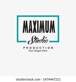 Vector logo for a photo studio.