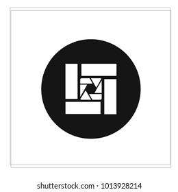 vector logo for photographer