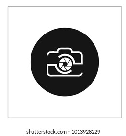 vector logo for photographer