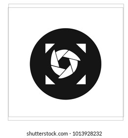 vector logo for photographer