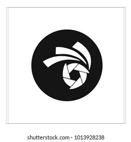 vector logo for photographer