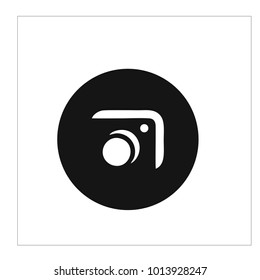 vector logo for photographer
