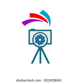 vector logo for photographer