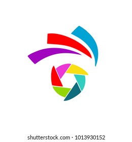 vector logo for photographer