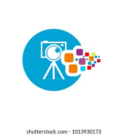 vector logo for photographer