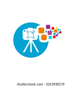 vector logo for photographer
