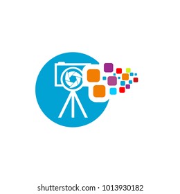 vector logo for photographer