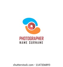 vector logo for photographer