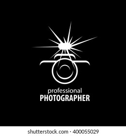 vector logo for photographer