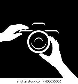 vector logo for photographer