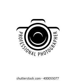 vector logo for photographer