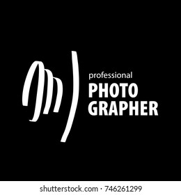 vector logo for photographer