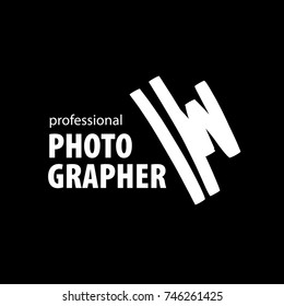 vector logo for photographer