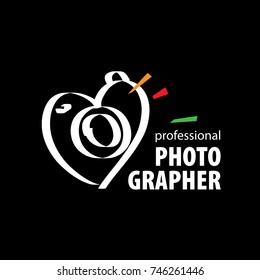 vector logo for photographer