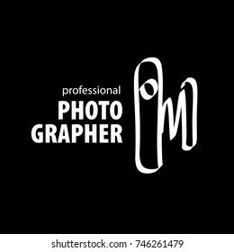 vector logo for photographer