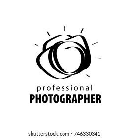 vector logo for photographer