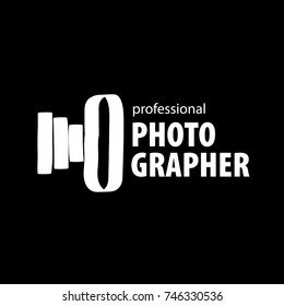 vector logo for photographer
