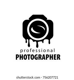 vector logo for photographer