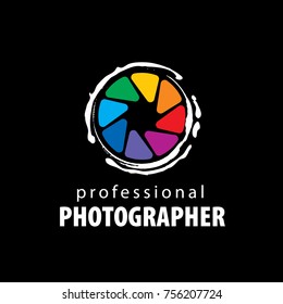 vector logo for photographer