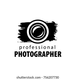 vector logo for photographer