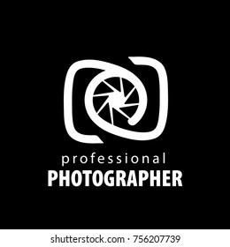 vector logo for photographer